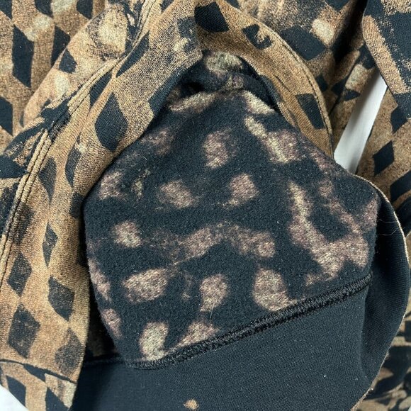 ASMR Clothing Geometric Crewneck Sweatshirt Adult Medium Sacred Geometry Neutral - Picture 5 of 8